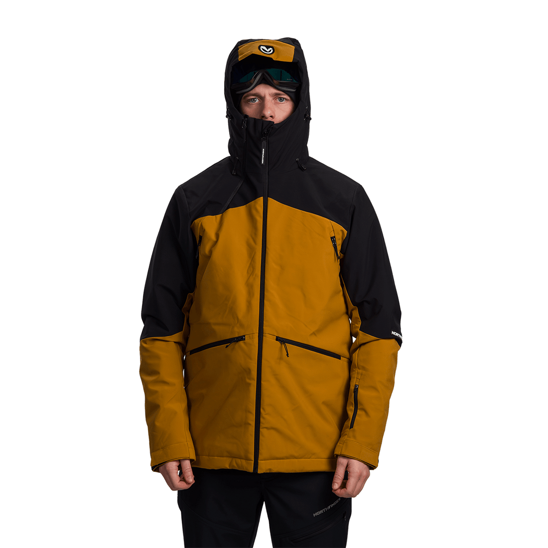 BU-52062SNW men's ski freerider jacket PASQUALE