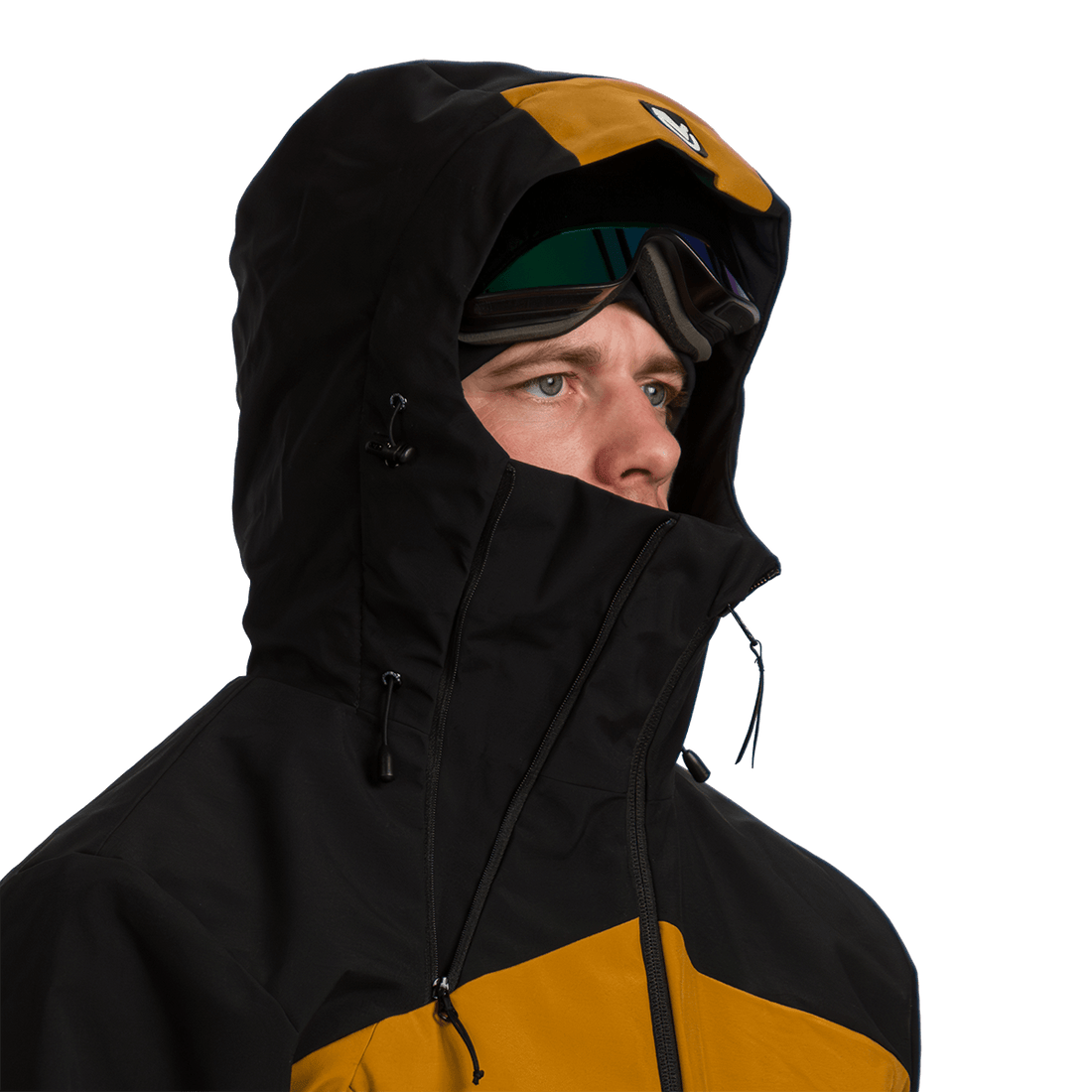 BU-52062SNW men's ski freerider jacket PASQUALE