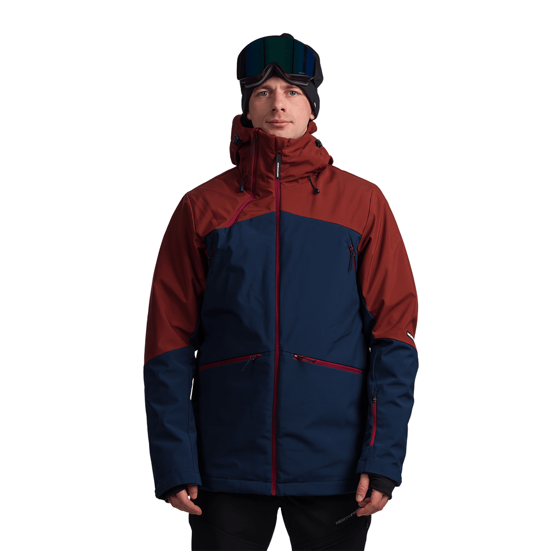 BU-52062SNW men's ski freerider jacket PASQUALE