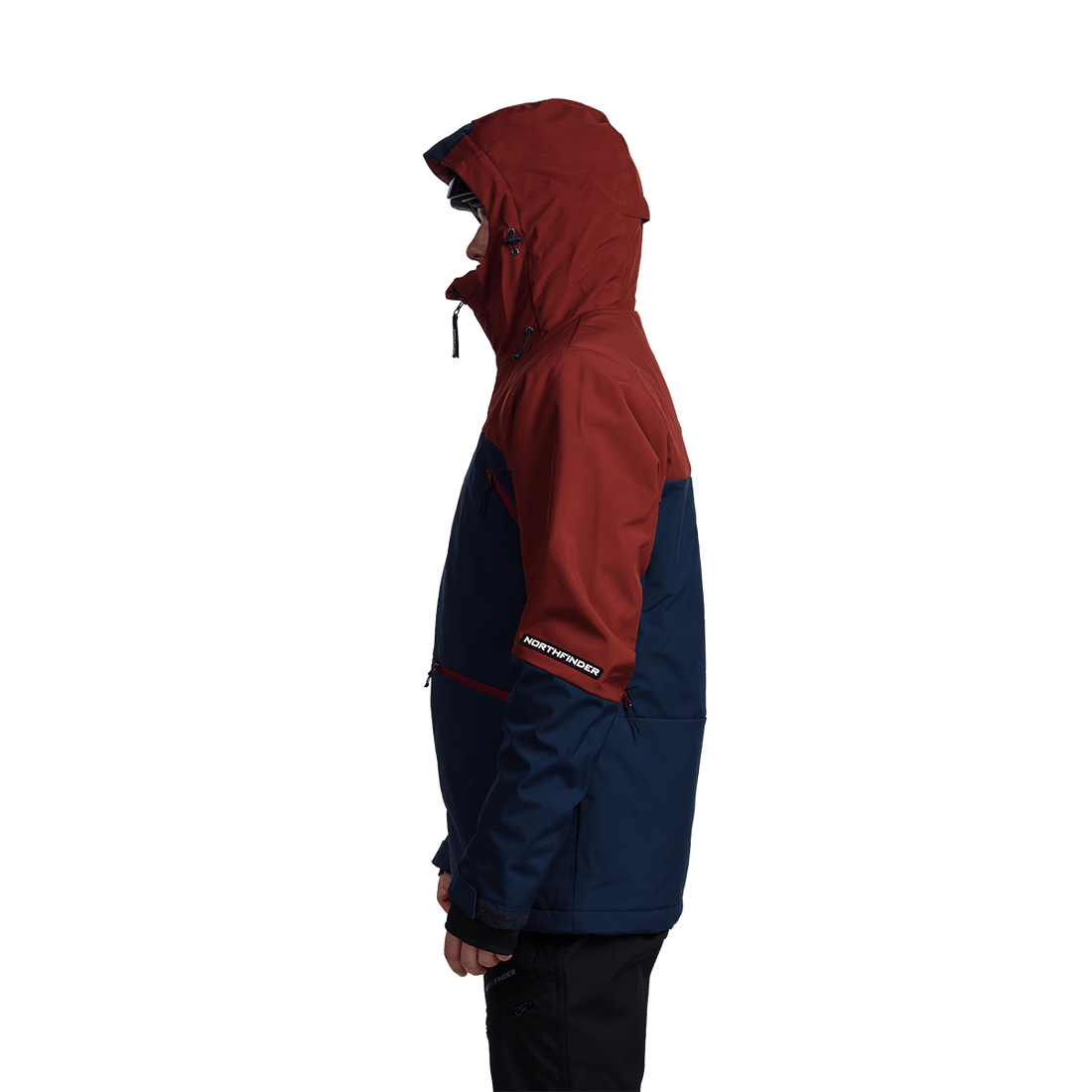 BU-52062SNW men's ski freerider jacket PASQUALE