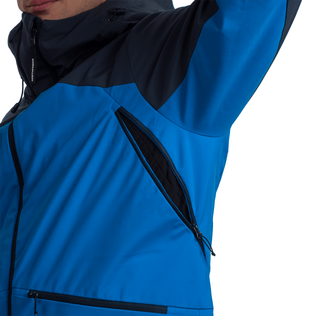 BU-52062SNW men's ski freerider jacket PASQUALE
