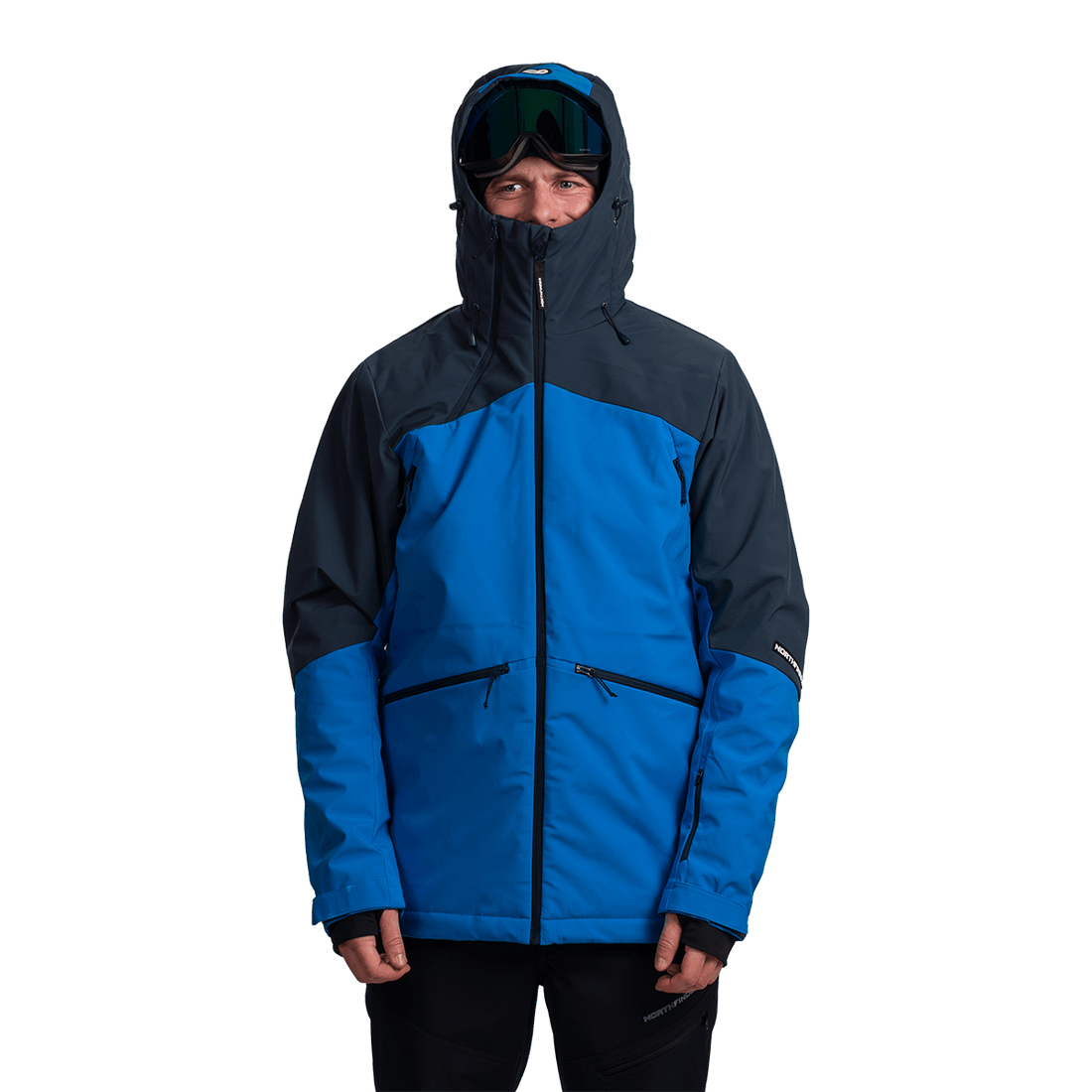 BU-52062SNW men's ski freerider jacket PASQUALE