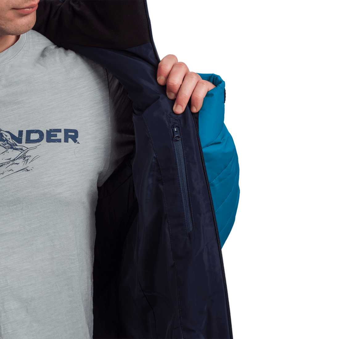 BU-52101SNW men's ski insulated comfort jacket PATRIZIO