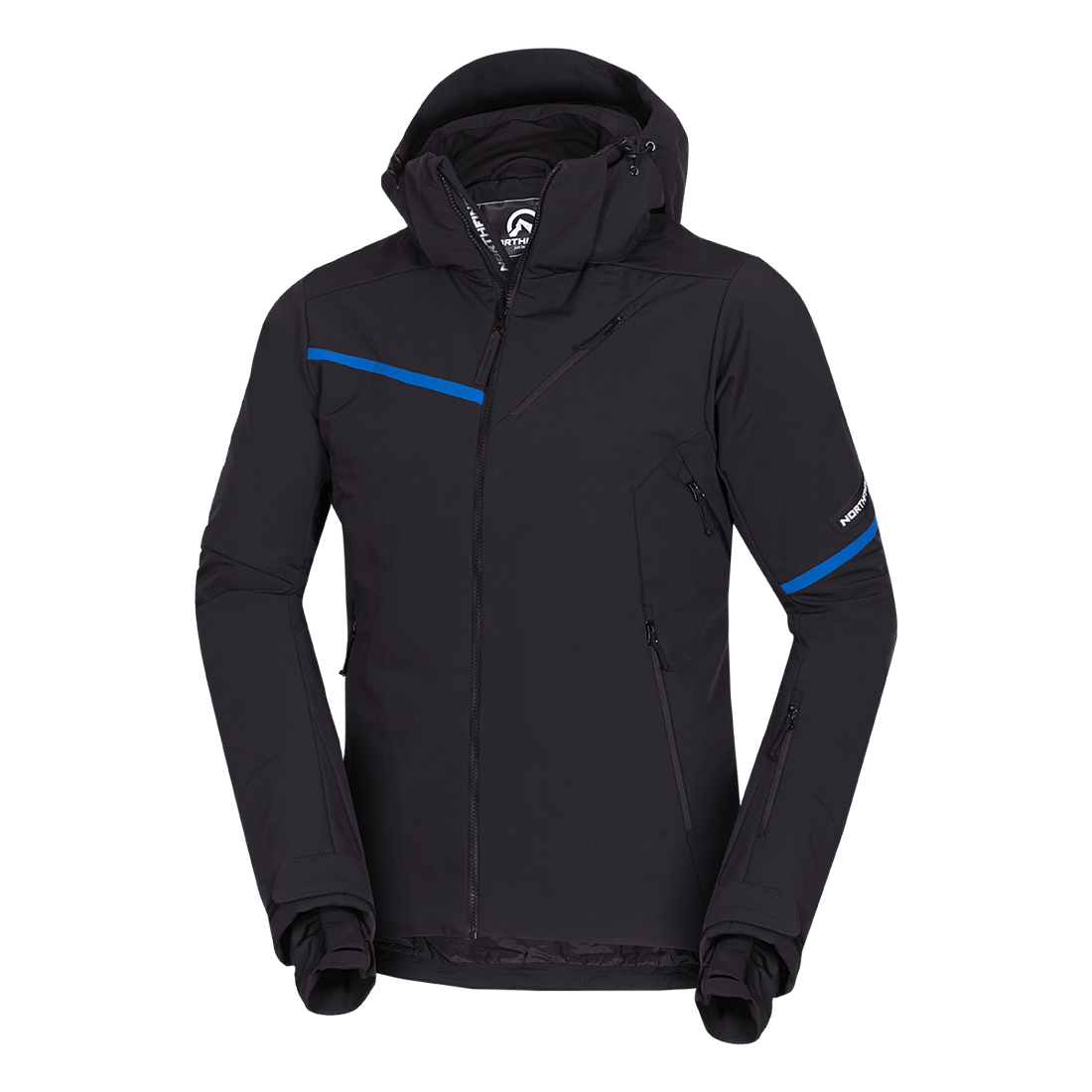 BU-5236SNW men's ski insulated softshell jacket 3L NED