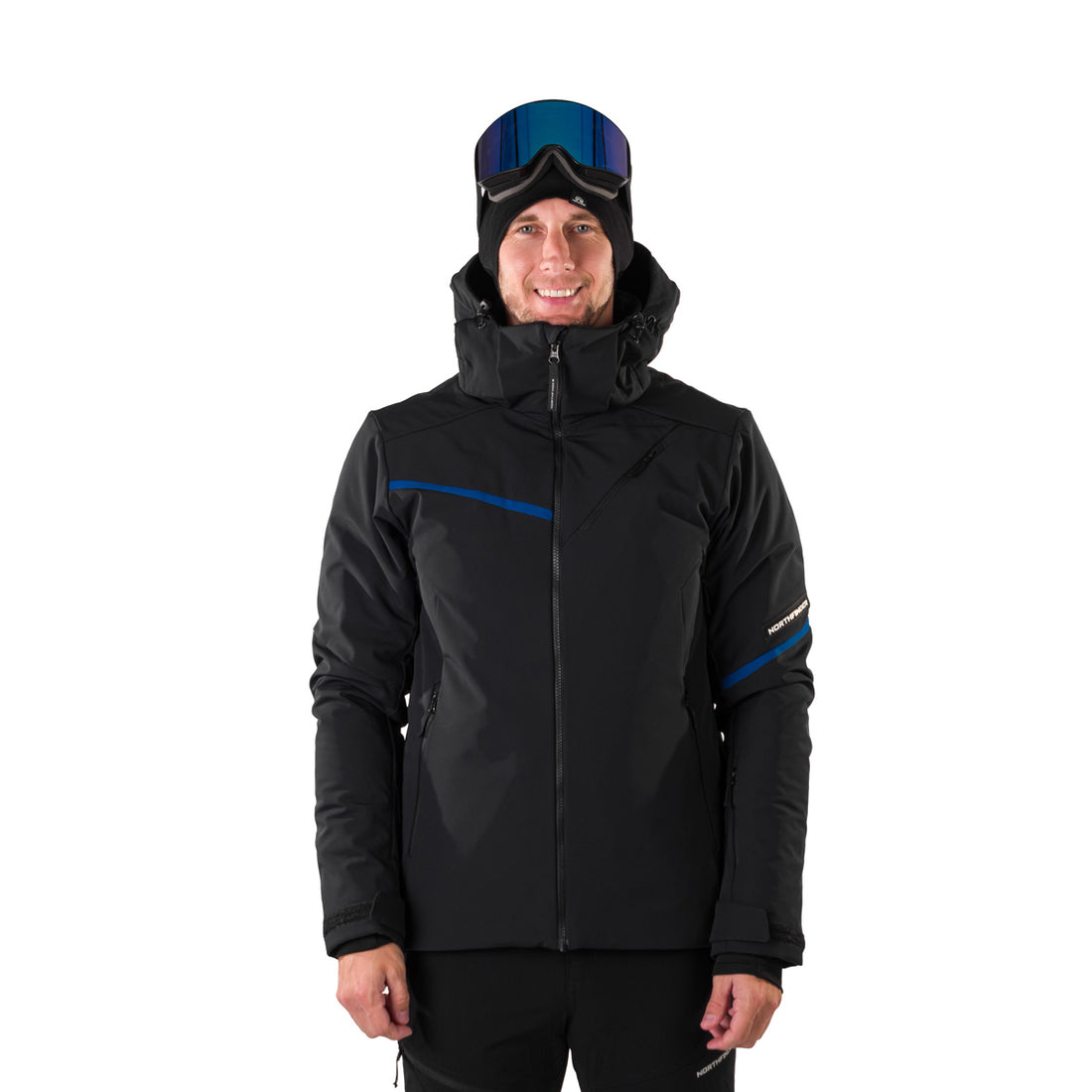 BU-5236SNW men's ski insulated softshell jacket 3L NED