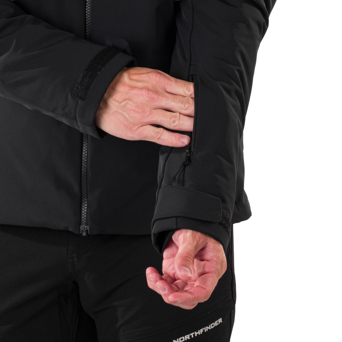 BU-5236SNW men's ski insulated softshell jacket 3L NED