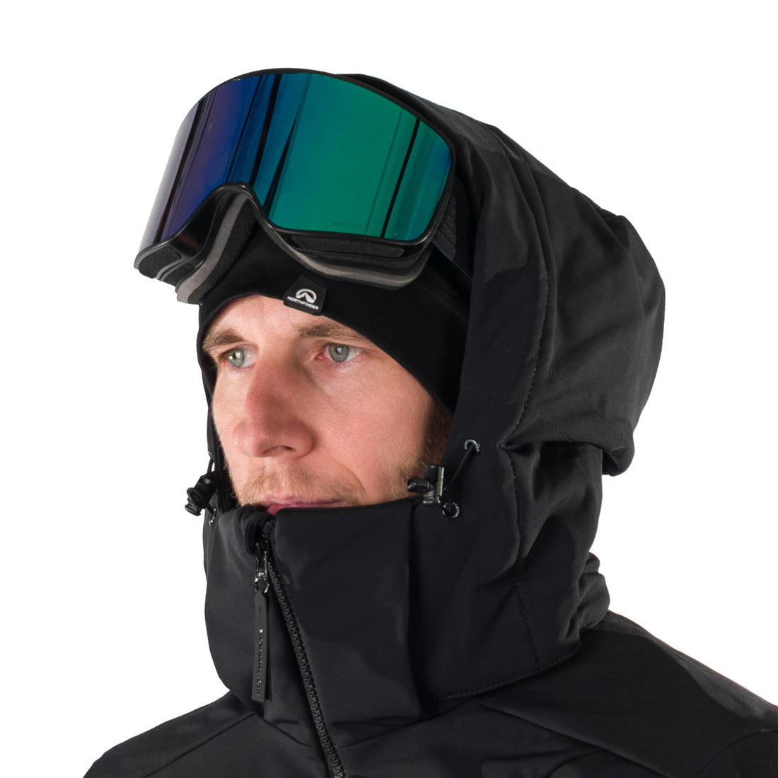 BU-5236SNW men's ski insulated softshell jacket 3L NED