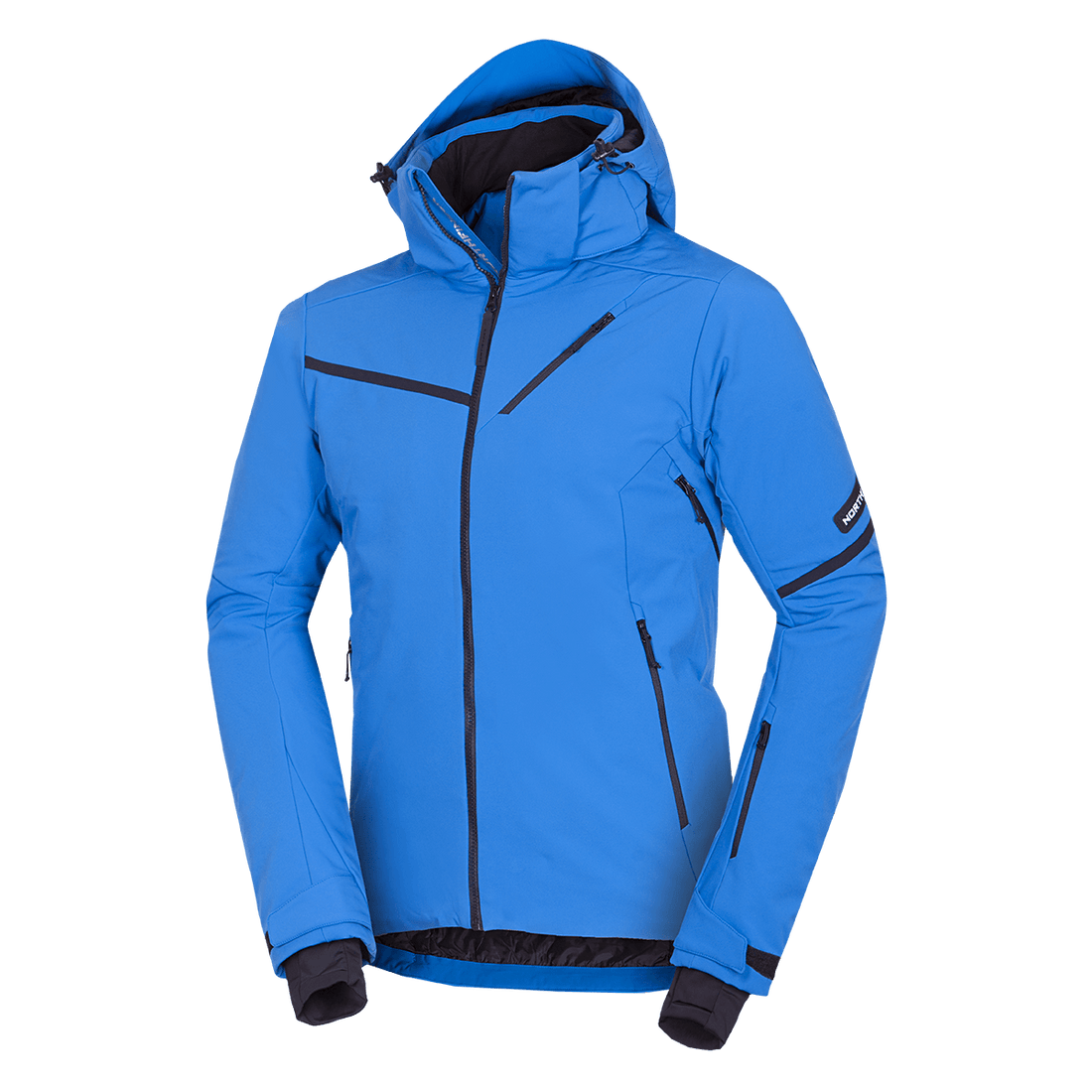 BU-5236SNW men's ski insulated softshell jacket 3L NED