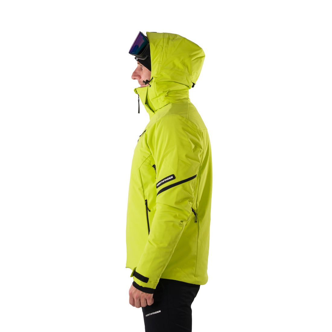 BU-5236SNW men's ski insulated softshell jacket 3L NED