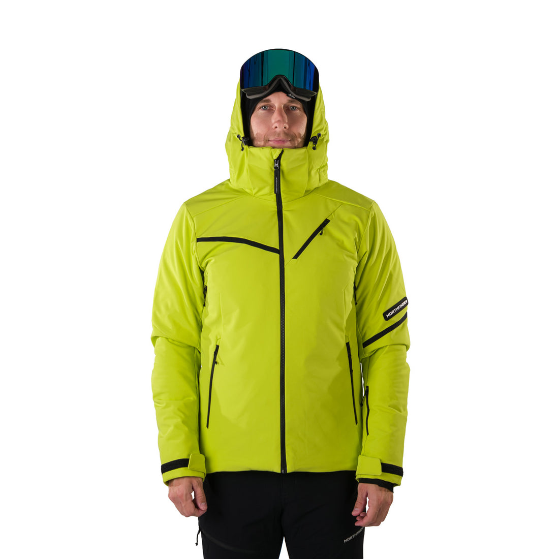 BU-5236SNW men's ski insulated softshell jacket 3L NED