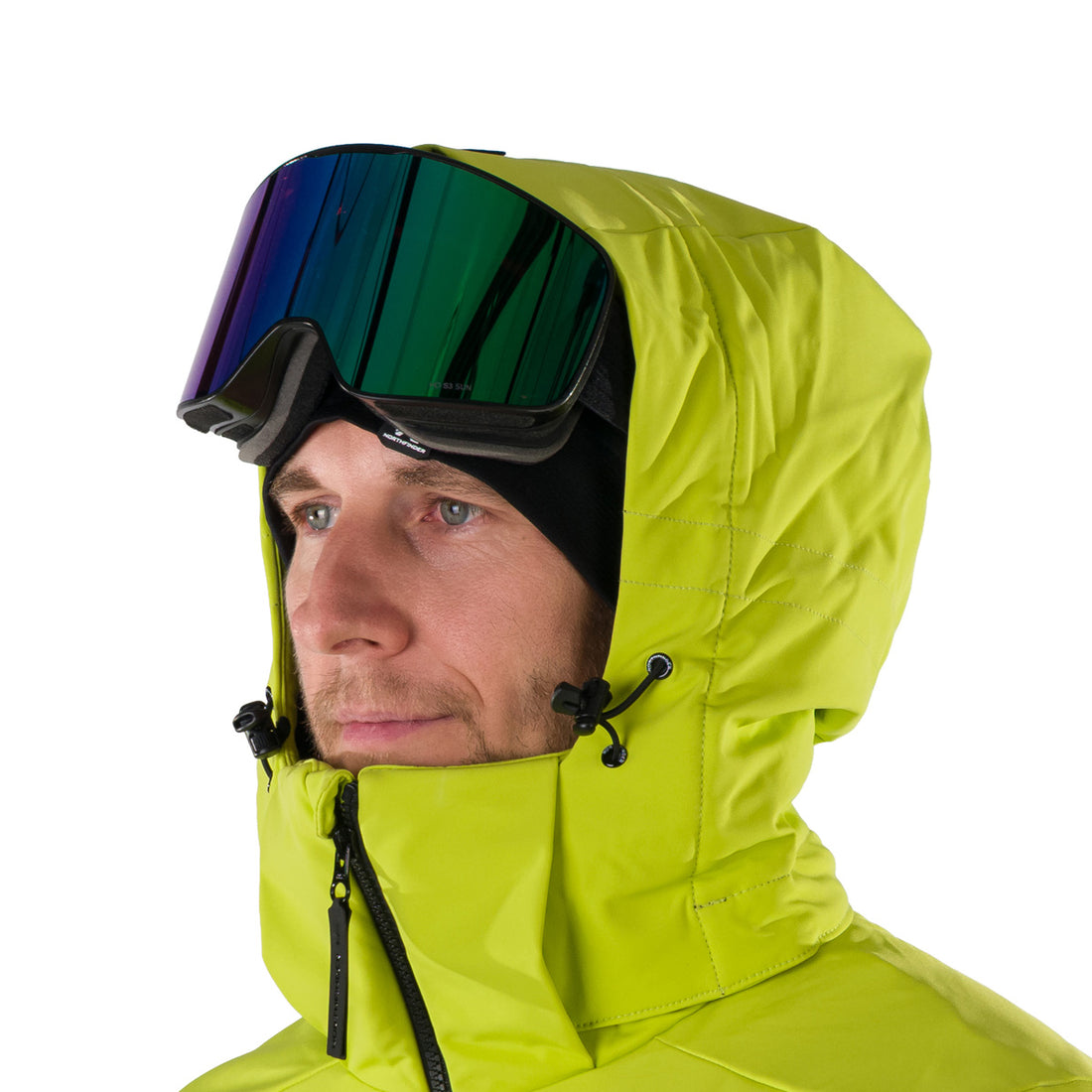 BU-5236SNW men's ski insulated softshell jacket 3L NED