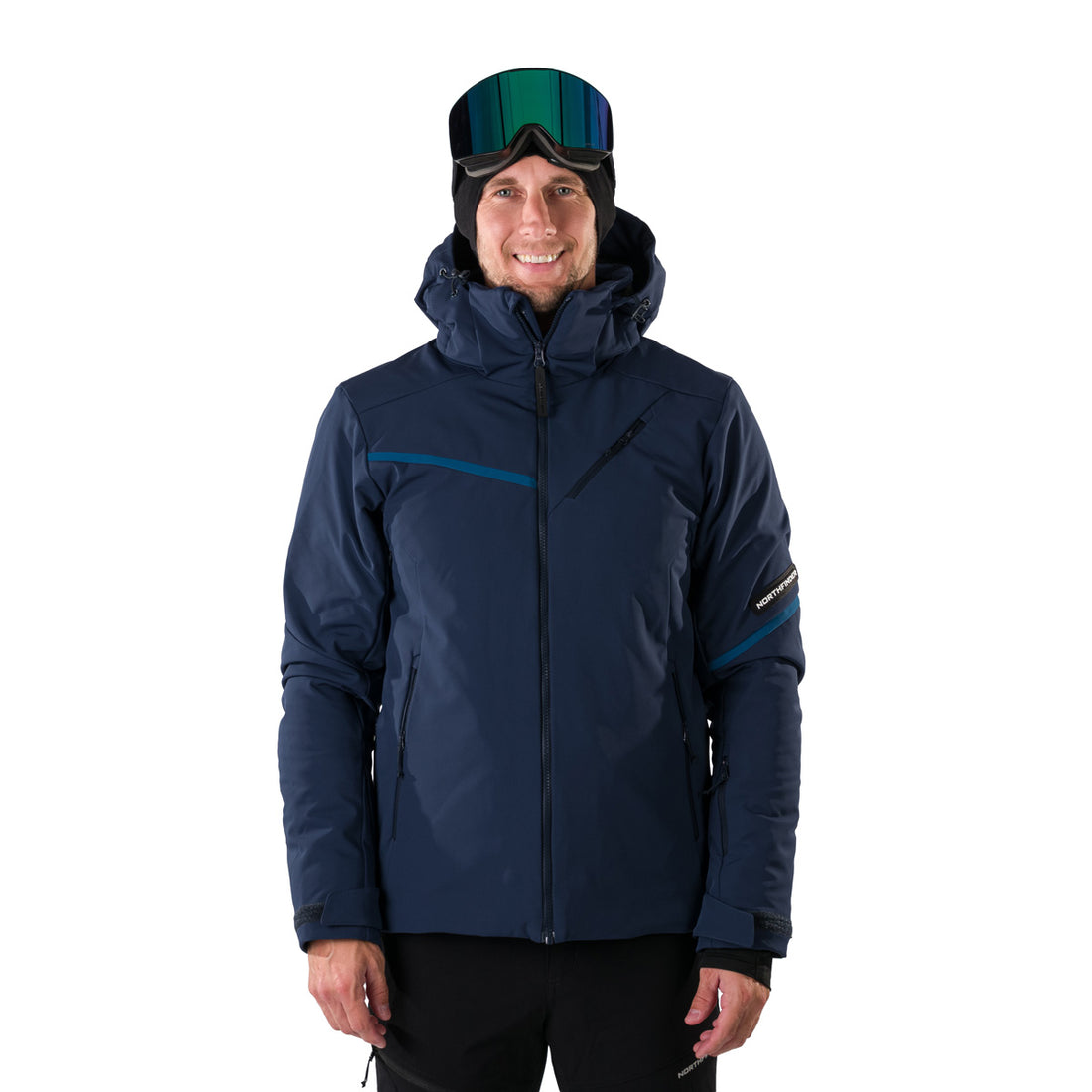 BU-5236SNW men's ski insulated softshell jacket 3L NED