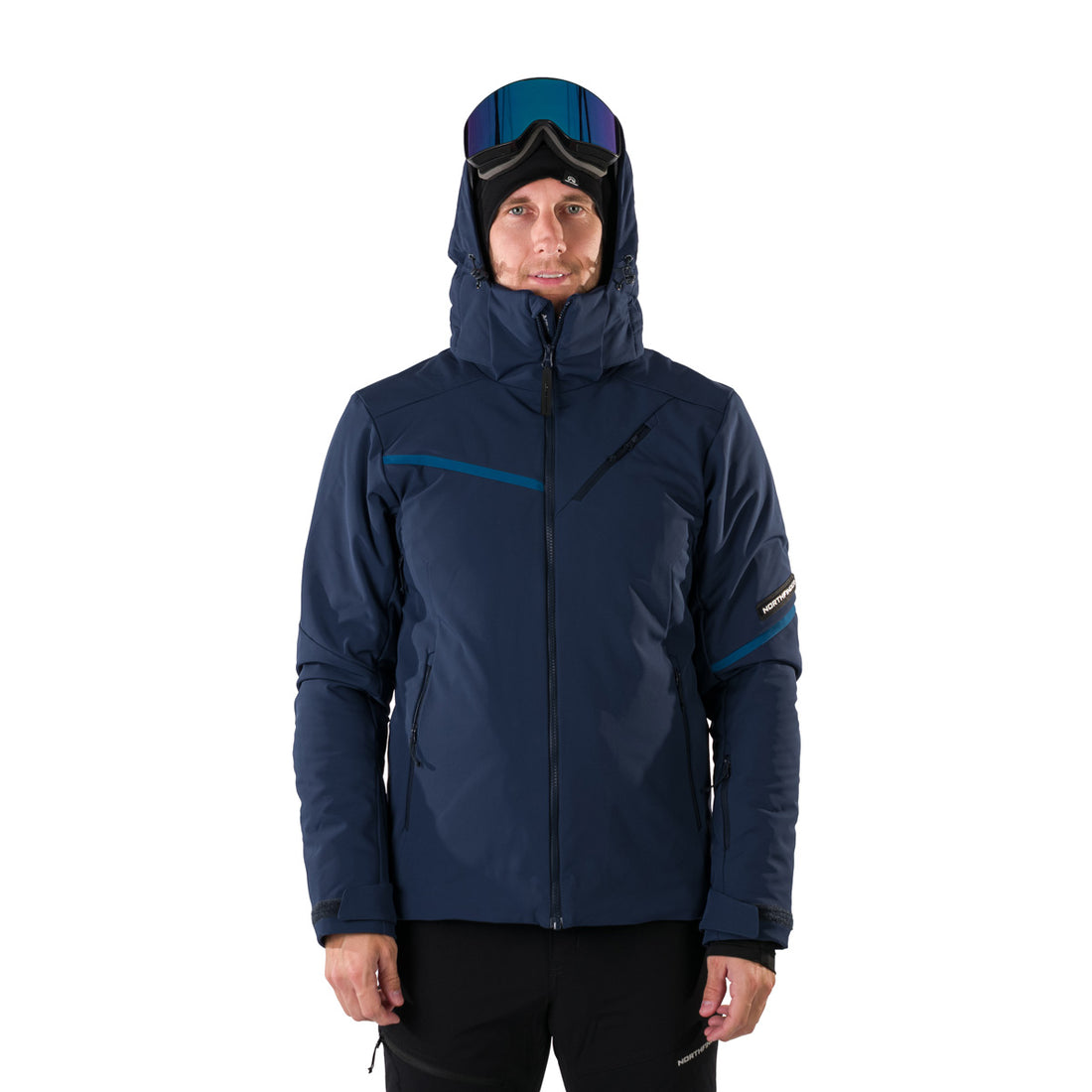 BU-5236SNW men's ski insulated softshell jacket 3L NED