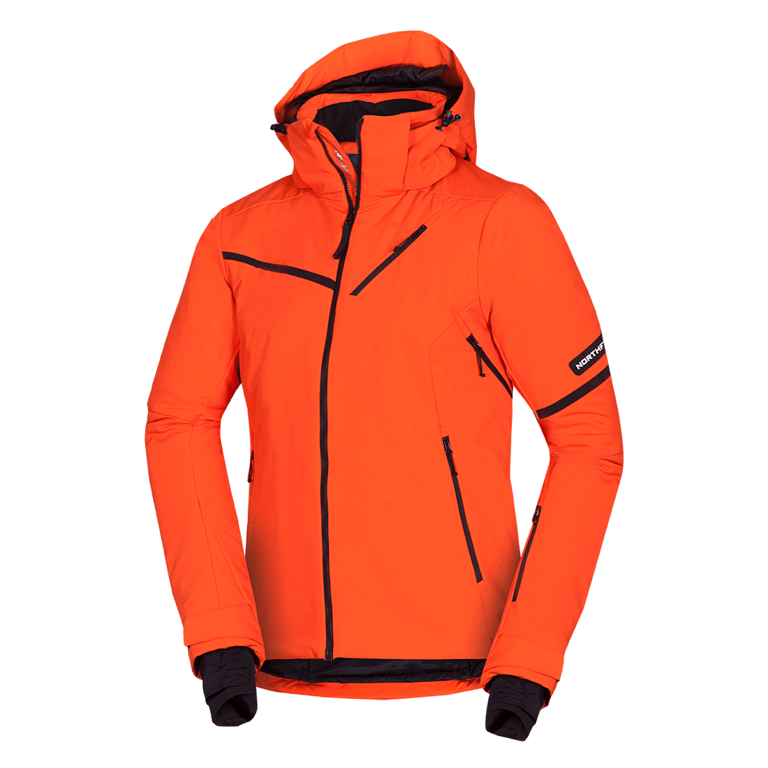BU-5236SNW men's ski insulated softshell jacket 3L NED