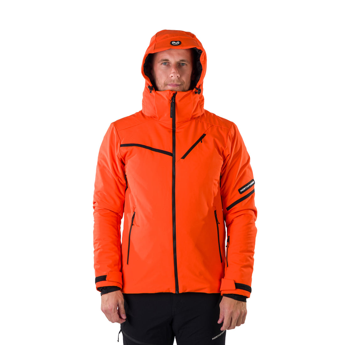BU-5236SNW men's ski insulated softshell jacket 3L NED