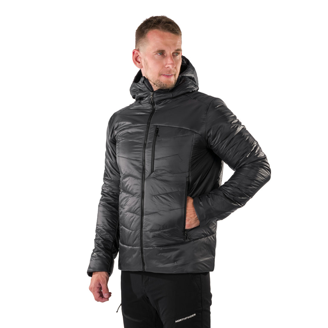 BU-5237OR men's insulated jacket with Primaloft® CHAS