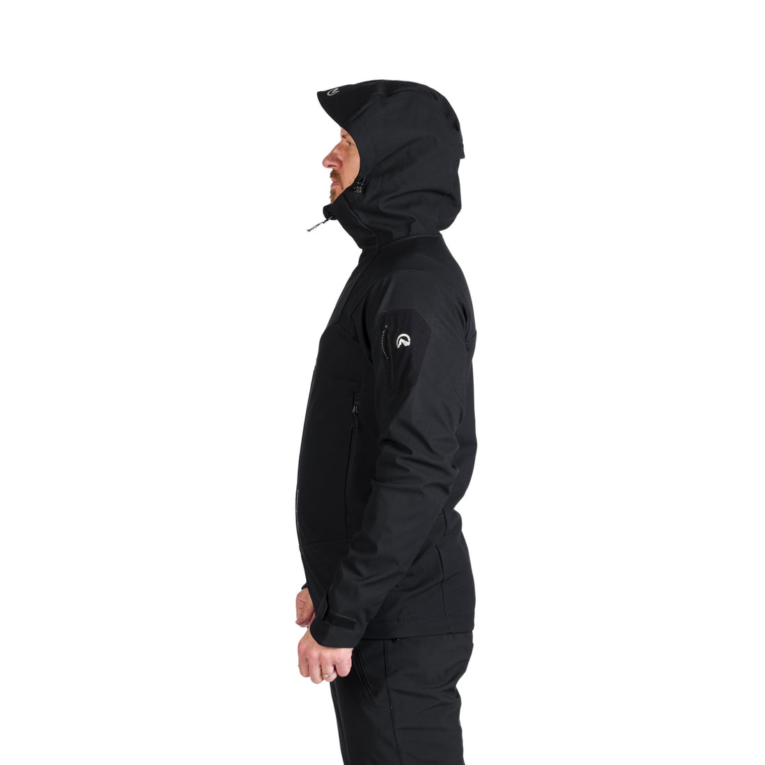 BU-5240OR men's outdoor hoody softshell jacket 3L FABIO