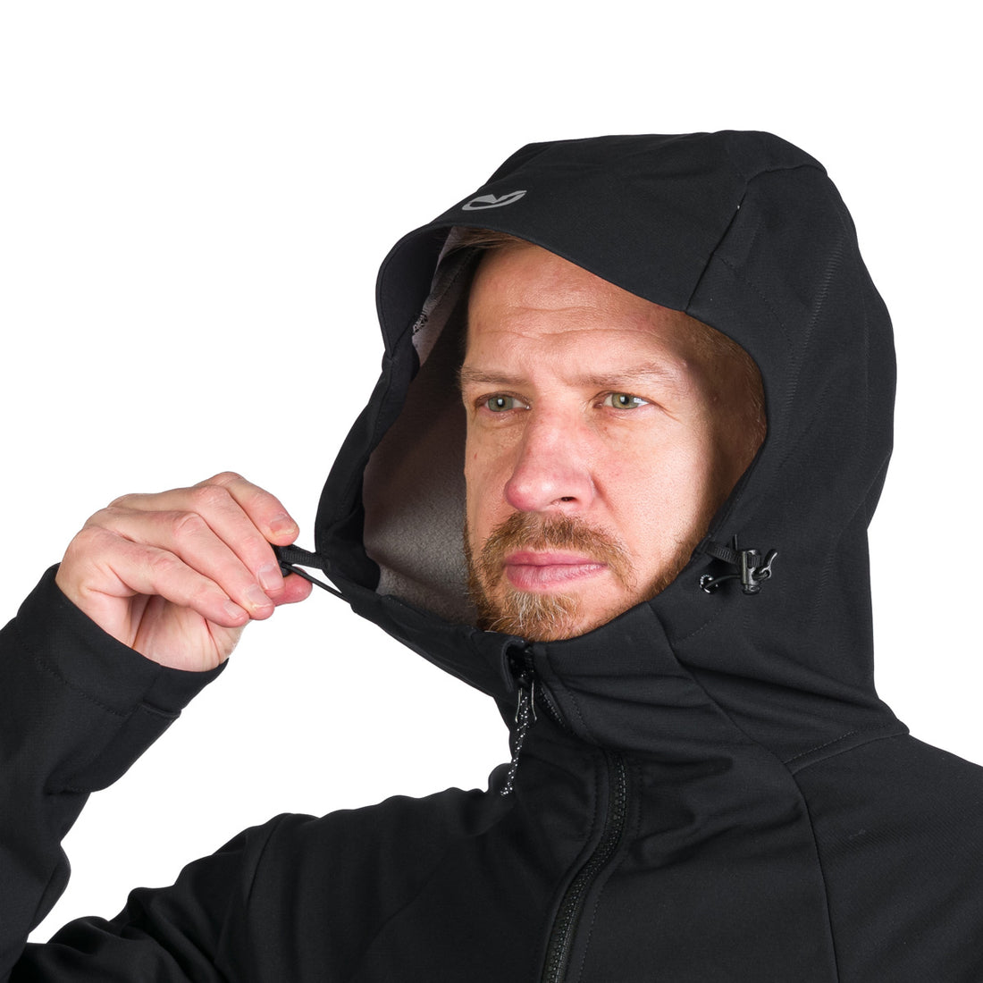 BU-5240OR men's outdoor hoody softshell jacket 3L FABIO