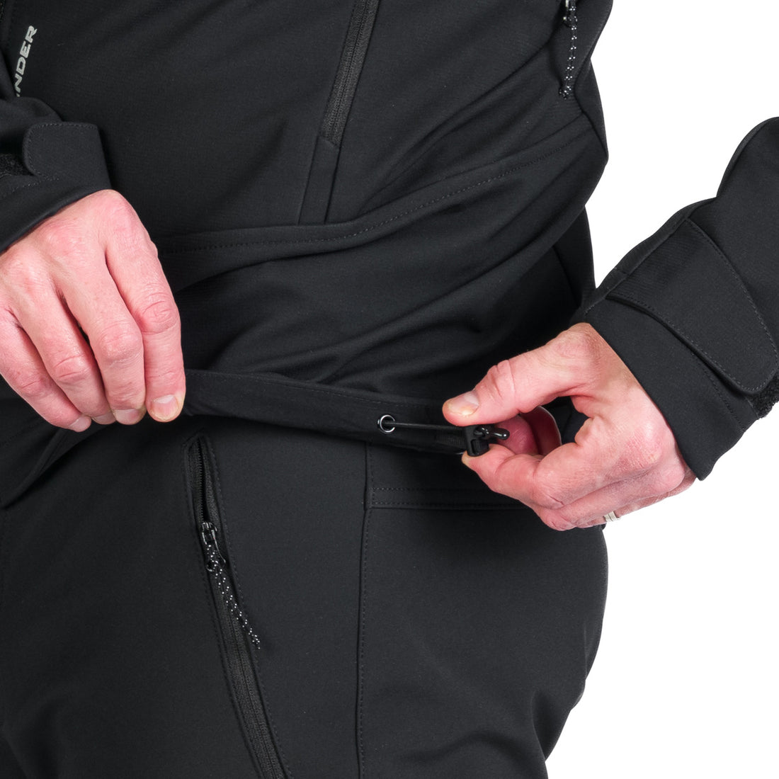BU-5240OR men's outdoor hoody softshell jacket 3L FABIO