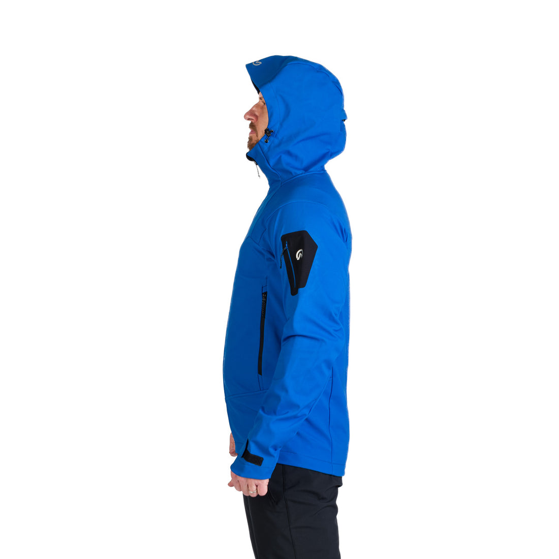 BU-5240OR men's outdoor hoody softshell jacket 3L FABIO