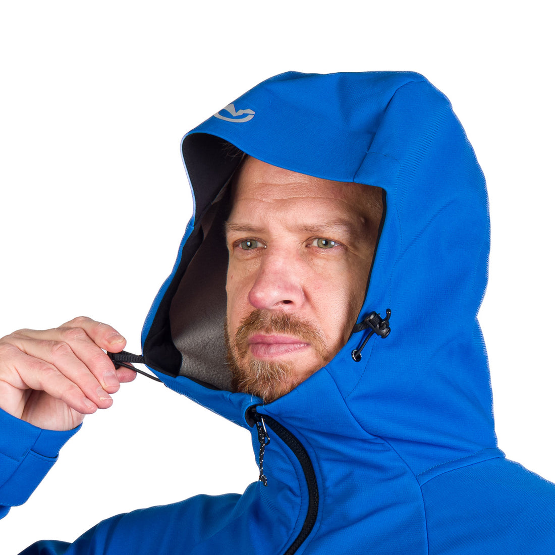 BU-5240OR men's outdoor hoody softshell jacket 3L FABIO