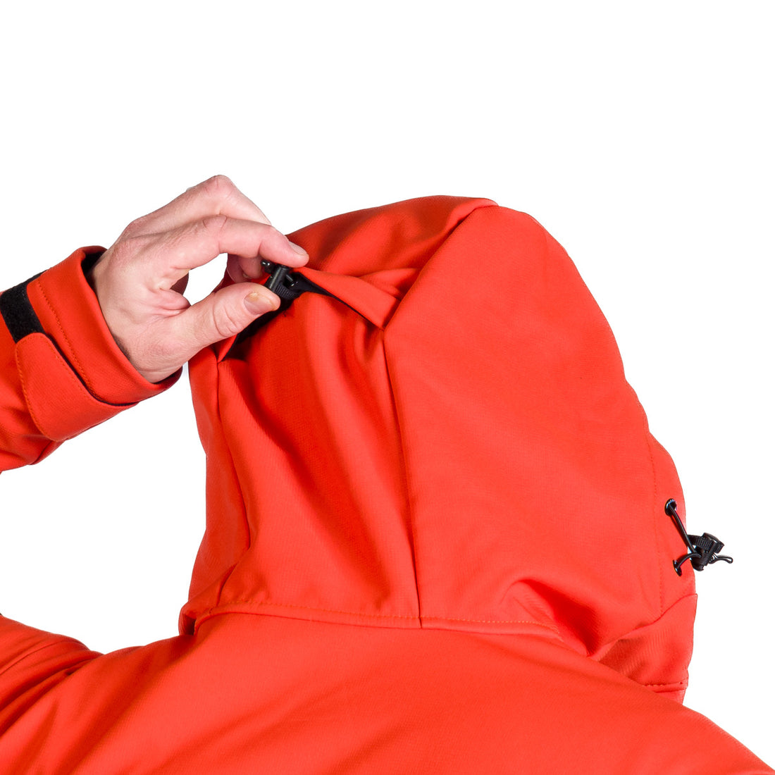 BU-5240OR men's outdoor hoody softshell jacket 3L FABIO