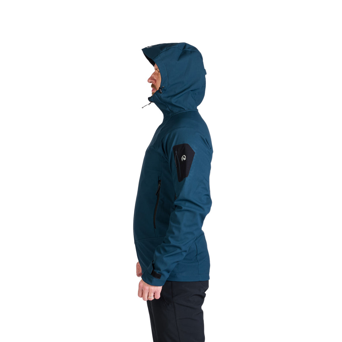 BU-5240OR men's outdoor hoody softshell jacket 3L FABIO