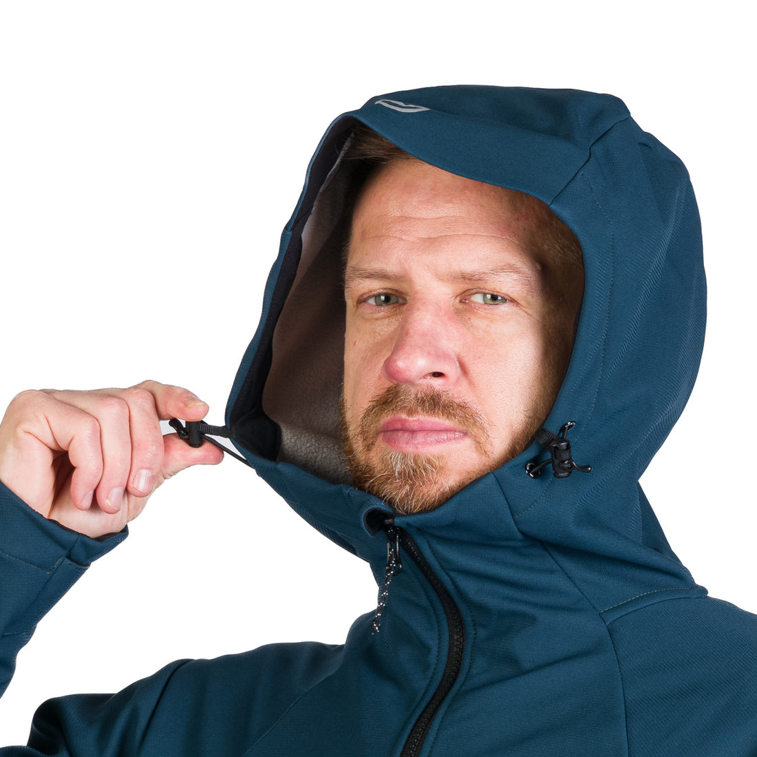 BU-5240OR men's outdoor hoody softshell jacket 3L FABIO