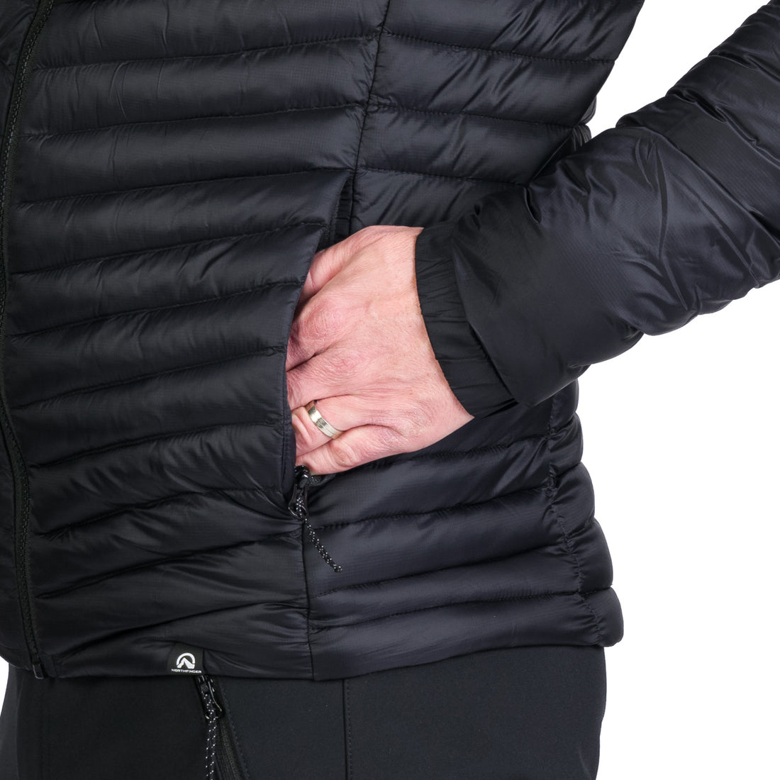 BU-5241OR men's outdoor insulated jacket FABRIZIO