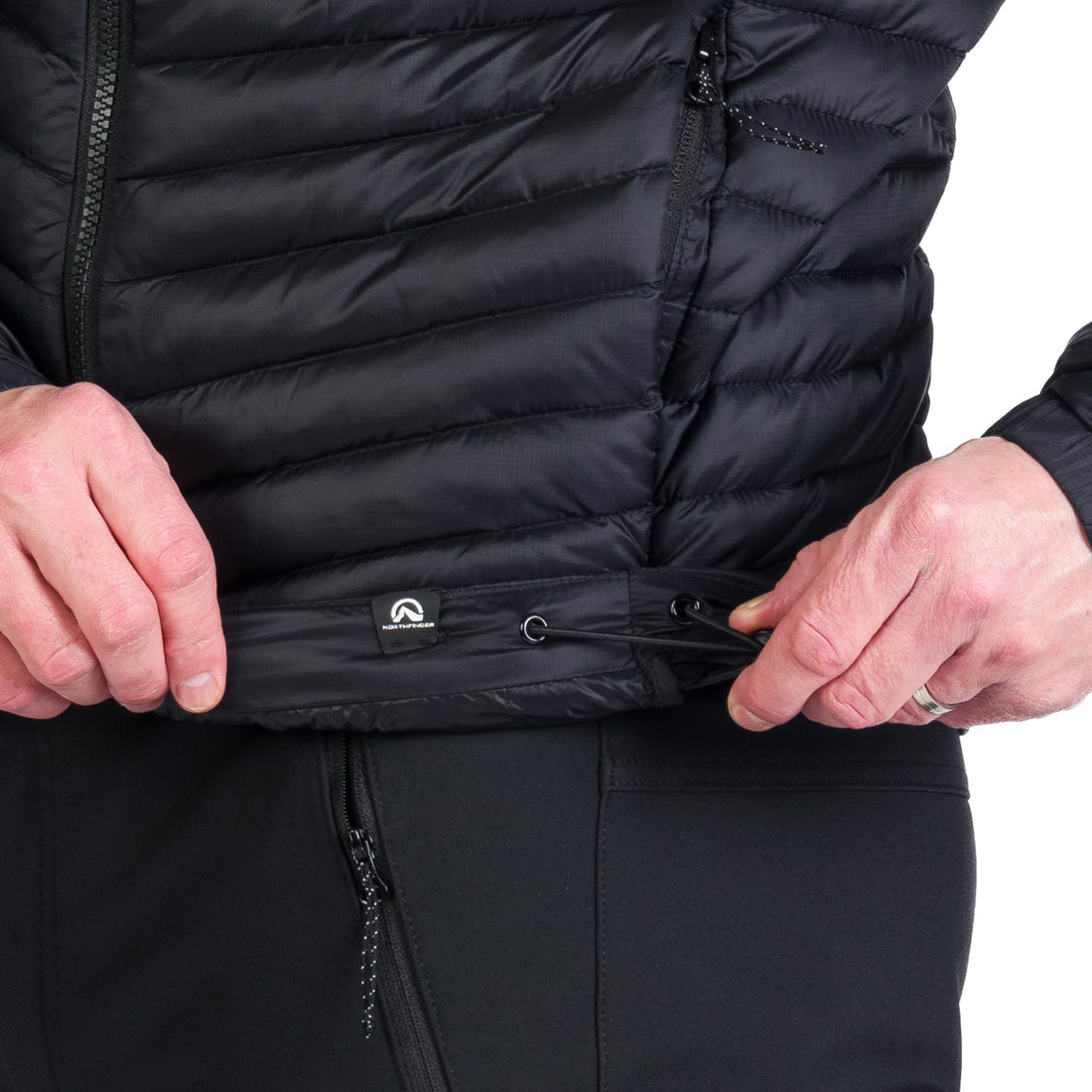 BU-5241OR men's outdoor insulated jacket FABRIZIO