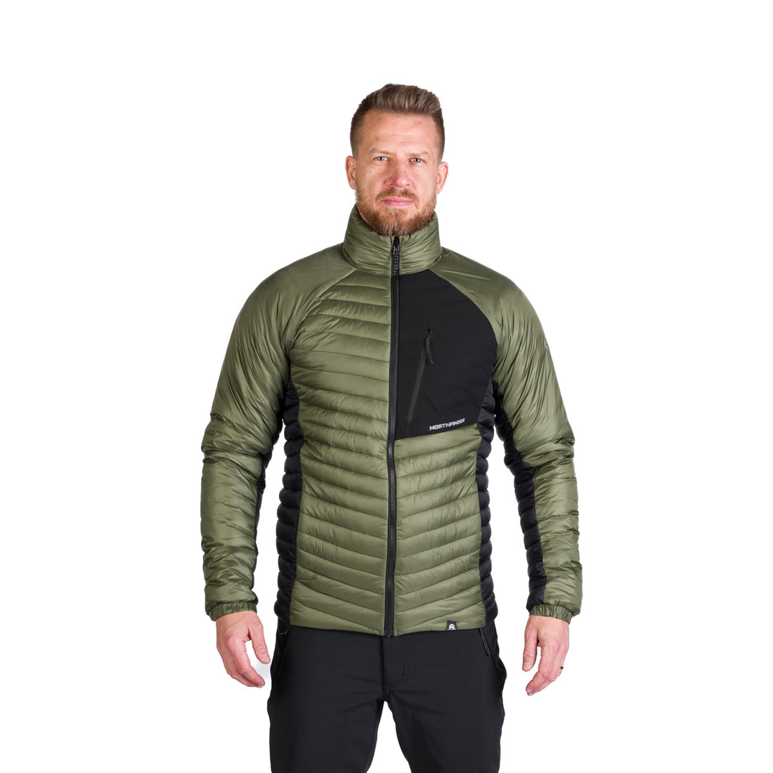 BU-5241OR men's outdoor insulated jacket FABRIZIO