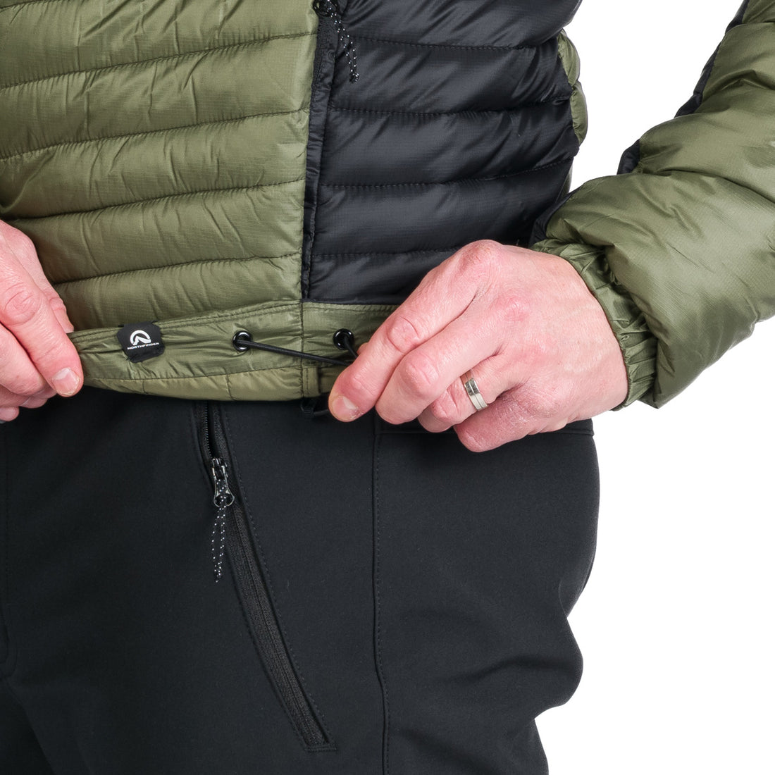 BU-5241OR men's outdoor insulated jacket FABRIZIO