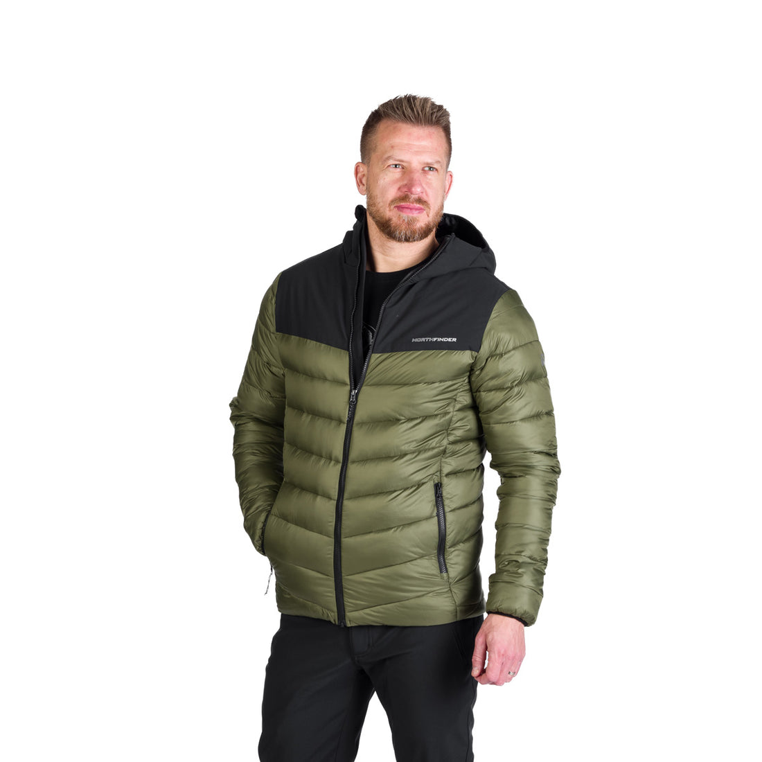 BU-5242OR men's outdoor insulated jacket FEDERICO
