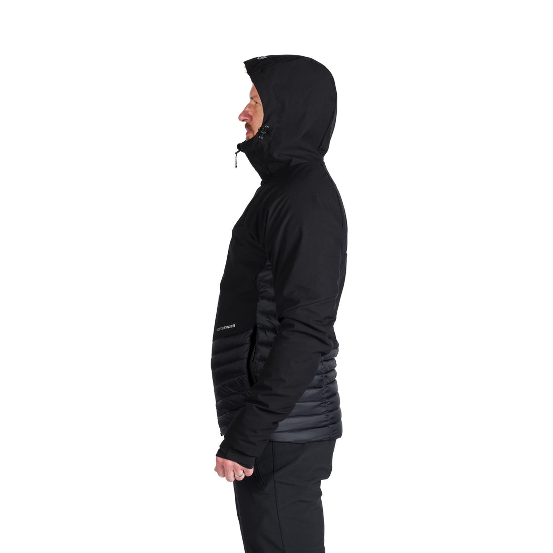 BU-5243OR men's outdoor hoody softshell hybrid jacket 3L WATSON