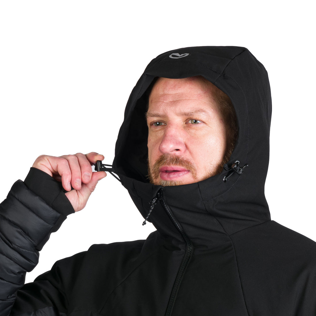 BU-5243OR men's outdoor hoody softshell hybrid jacket 3L WATSON