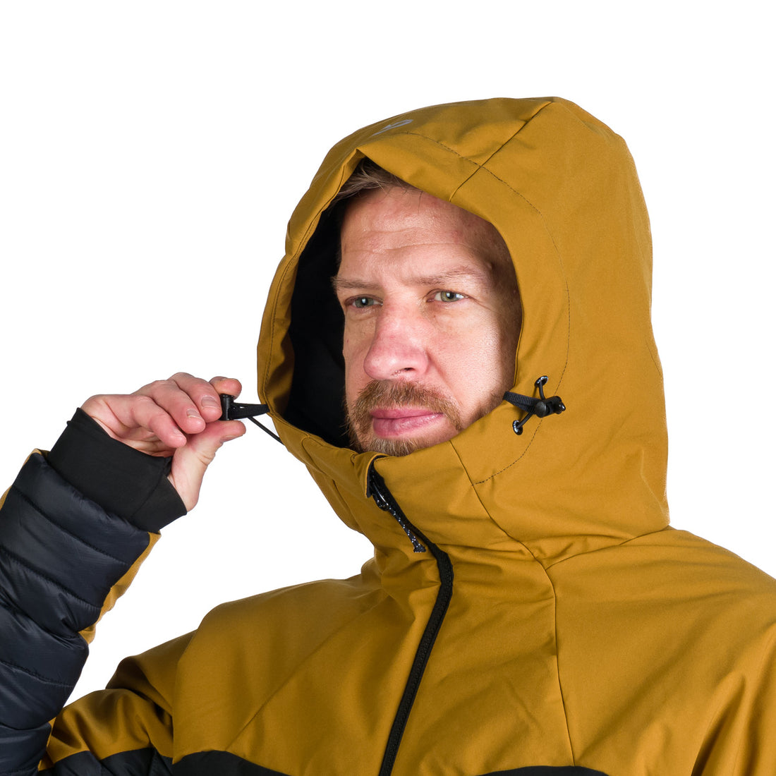 BU-5243OR men's outdoor hoody softshell hybrid jacket 3L WATSON