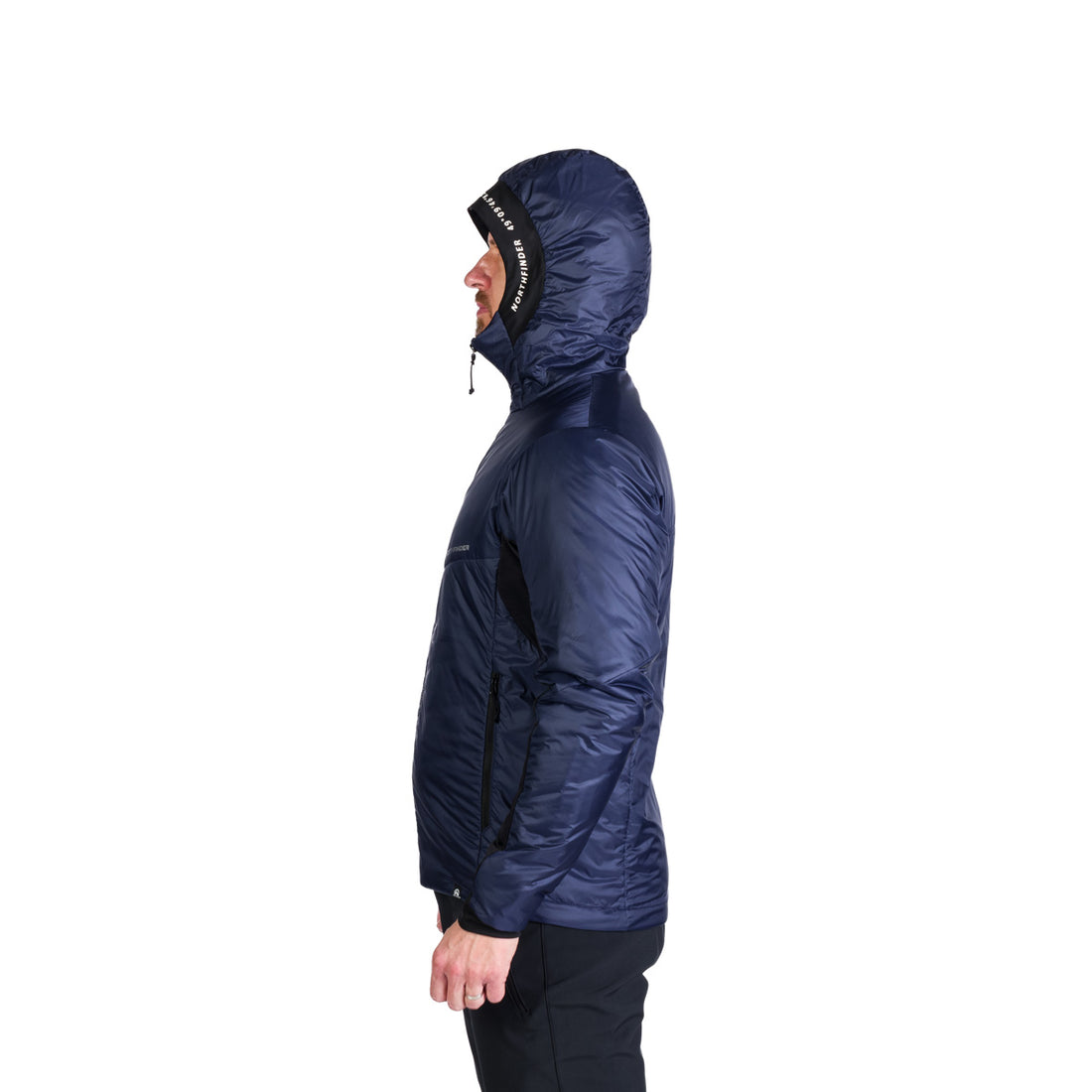 BU-5244OR men's hybrid active trekking jacket with Primaloft® FERDINANDO