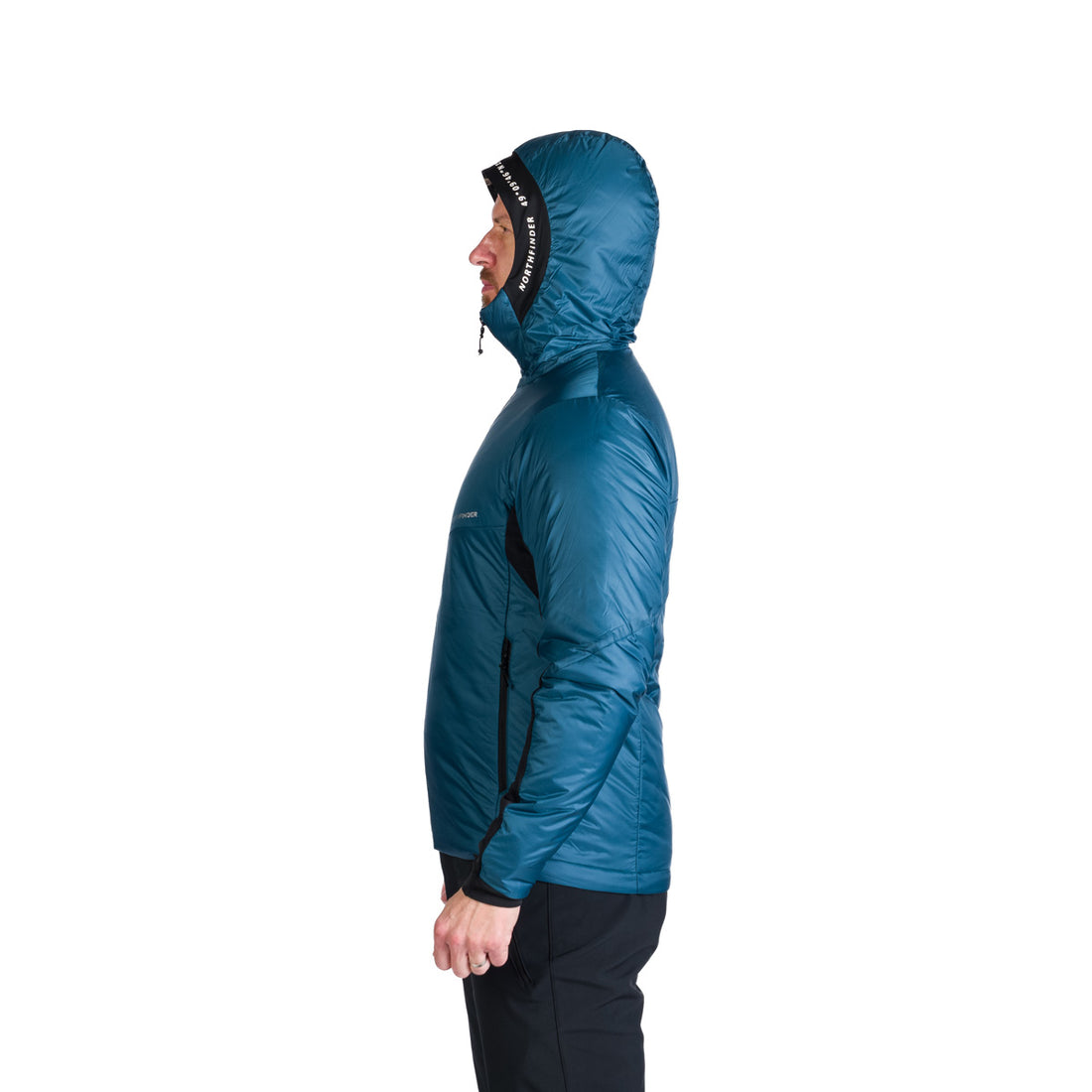 BU-5244OR men's hybrid active trekking jacket with Primaloft® FERDINANDO