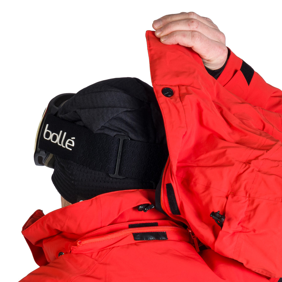 BU-5257SNW men's ski technical jacket fully featured VALERIO