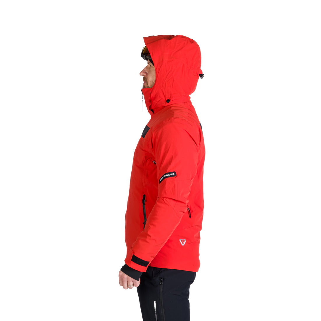 BU-5257SNW men's ski technical jacket fully featured VALERIO