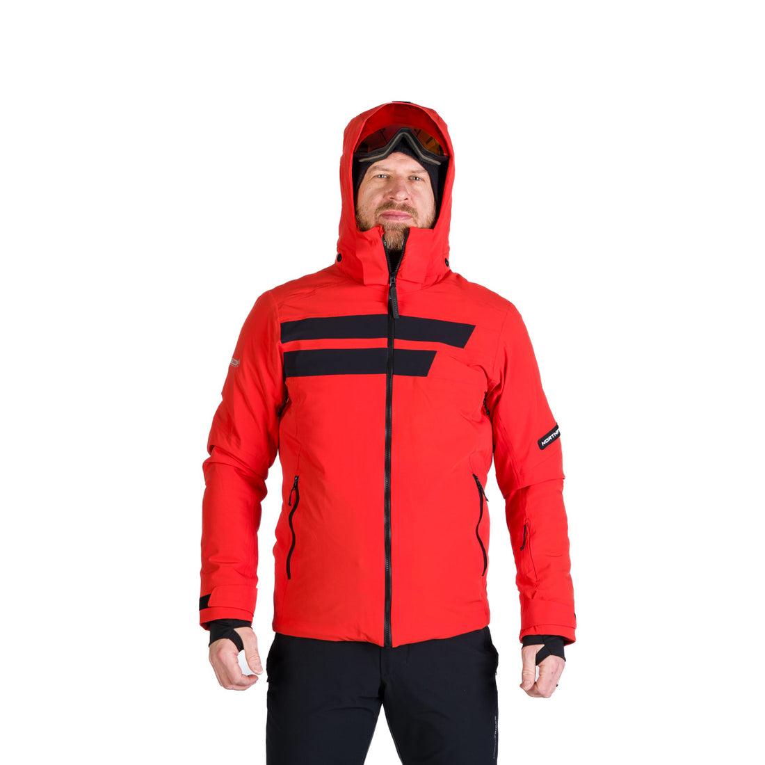 BU-5257SNW men's ski technical jacket fully featured VALERIO