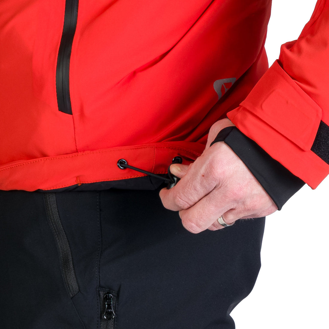 BU-5257SNW men's ski technical jacket fully featured VALERIO