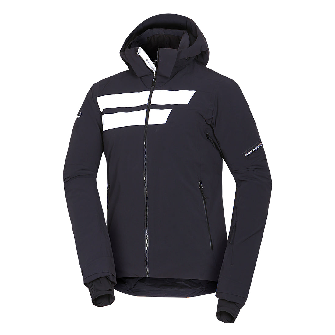 BU-5257SNW men's ski technical jacket fully featured VALERIO