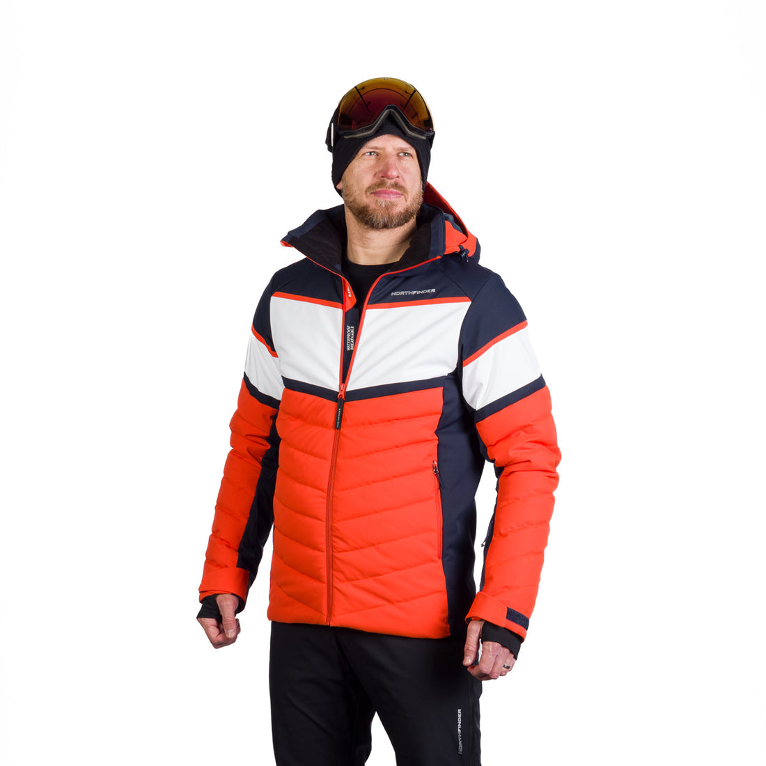 BU-5258SNW men's ski insulated comfort jacket VITTORIO