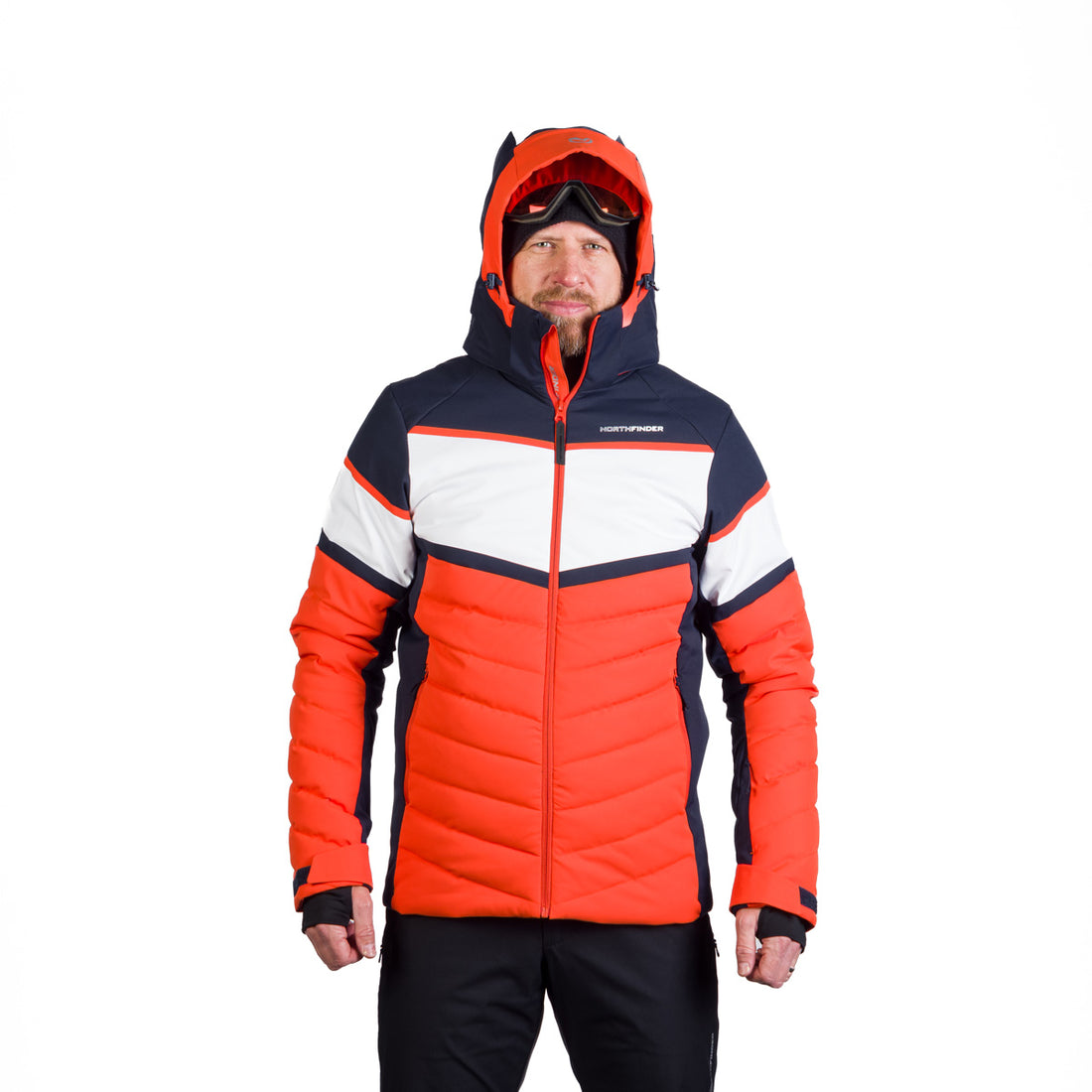 BU-5258SNW men's ski insulated comfort jacket VITTORIO