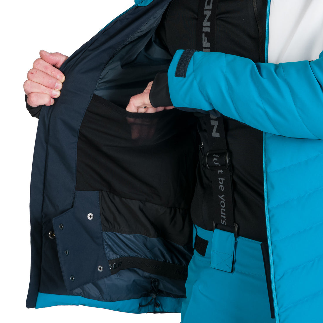 BU-5258SNW men's ski insulated comfort jacket VITTORIO