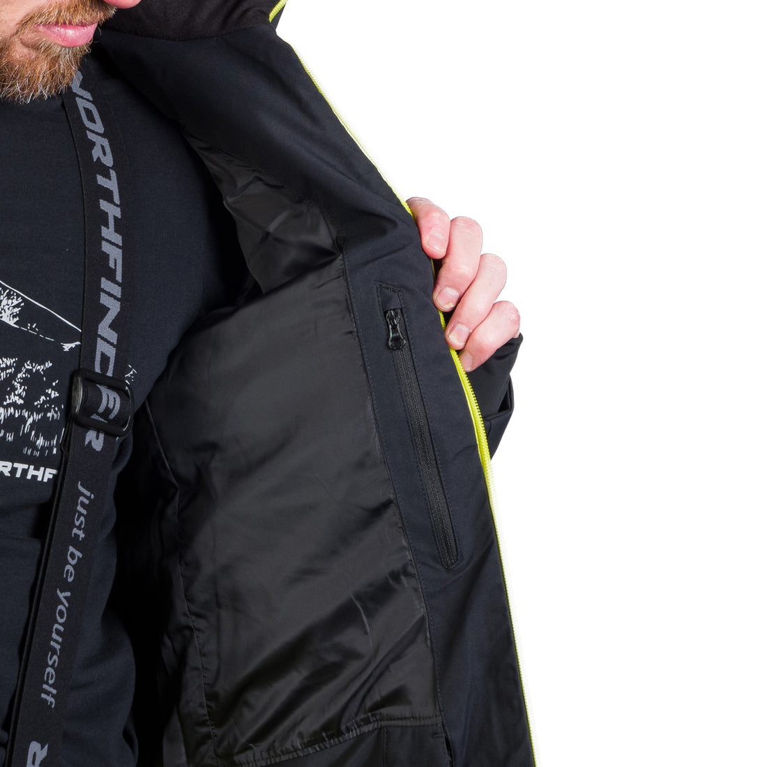 BU-5258SNW men's ski insulated comfort jacket VITTORIO