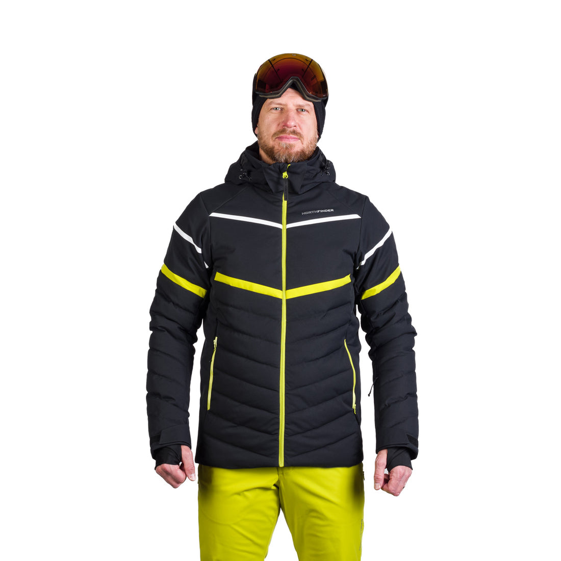 BU-5258SNW men's ski insulated comfort jacket VITTORIO