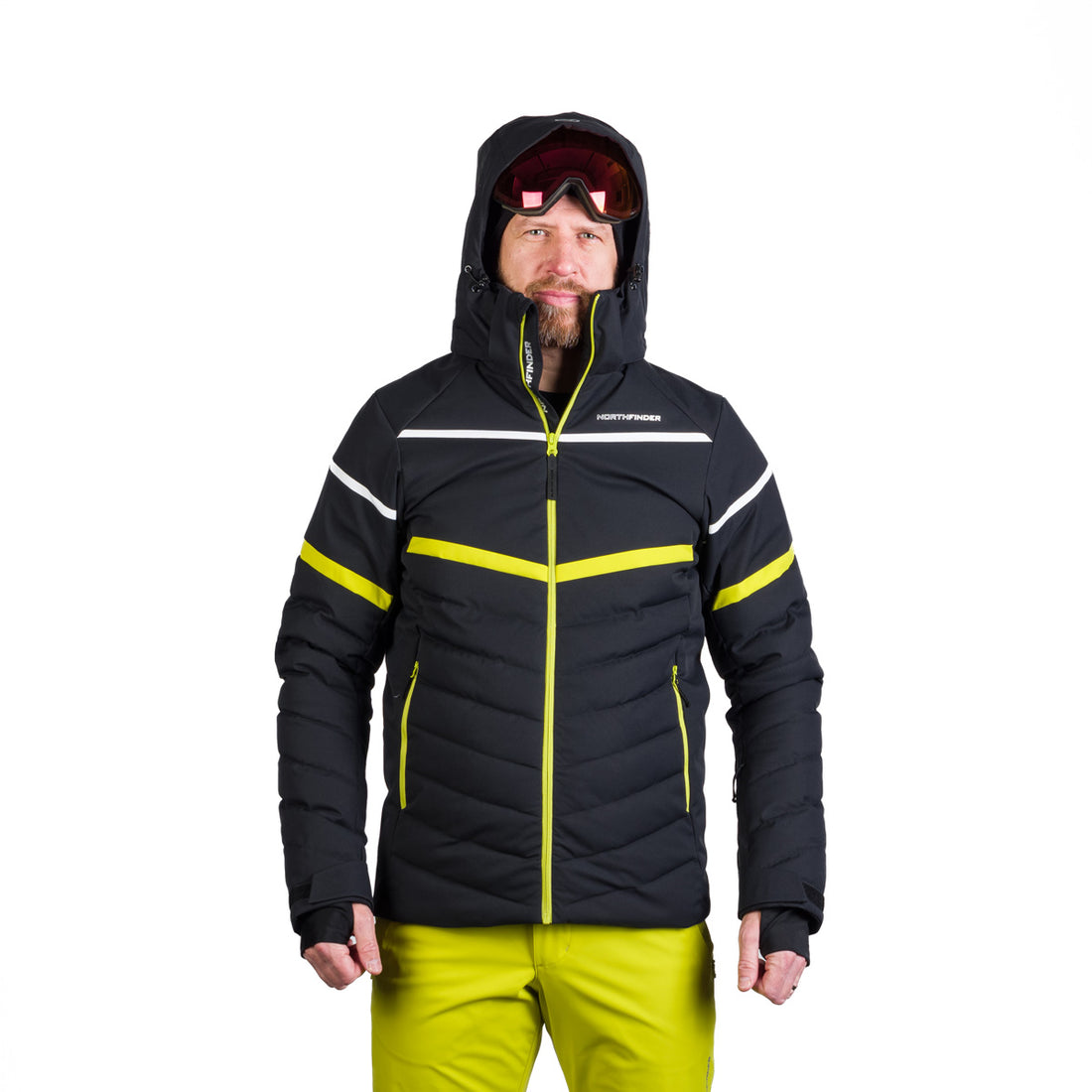 BU-5258SNW men's ski insulated comfort jacket VITTORIO
