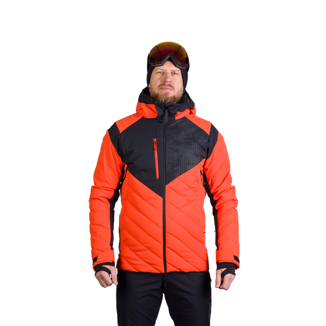 BU-5259SNW men's ski insulated comfort jacket ZENO